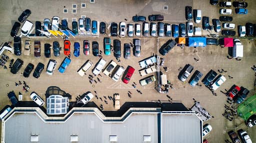 company parking lot